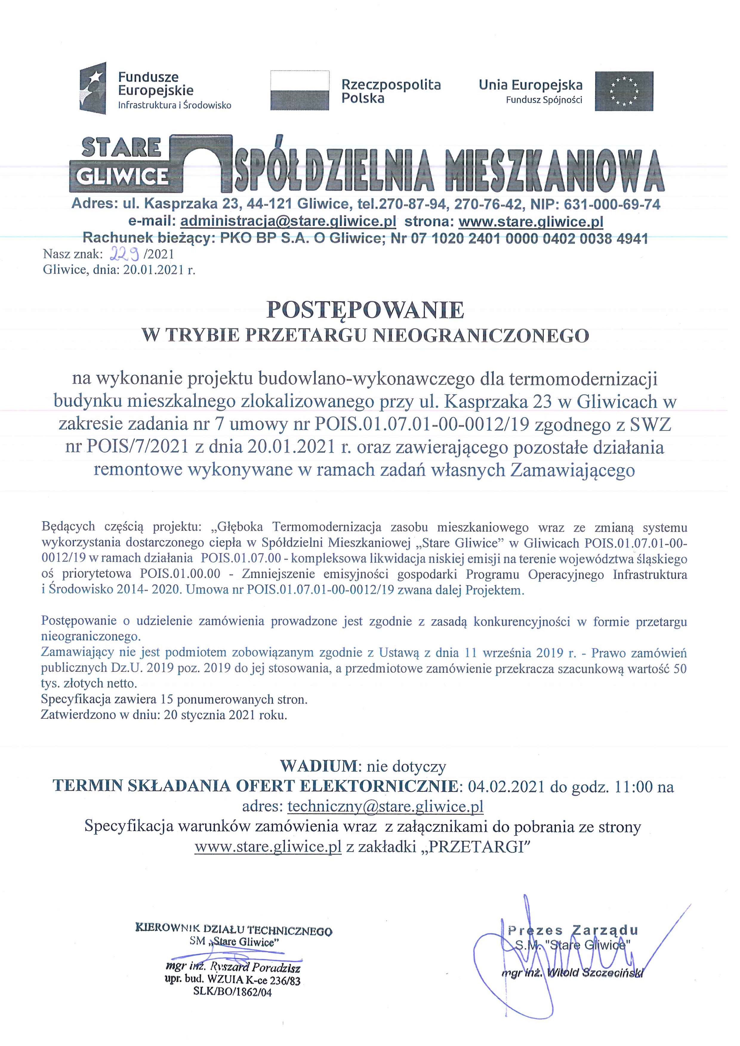 Ogłoszenie 2