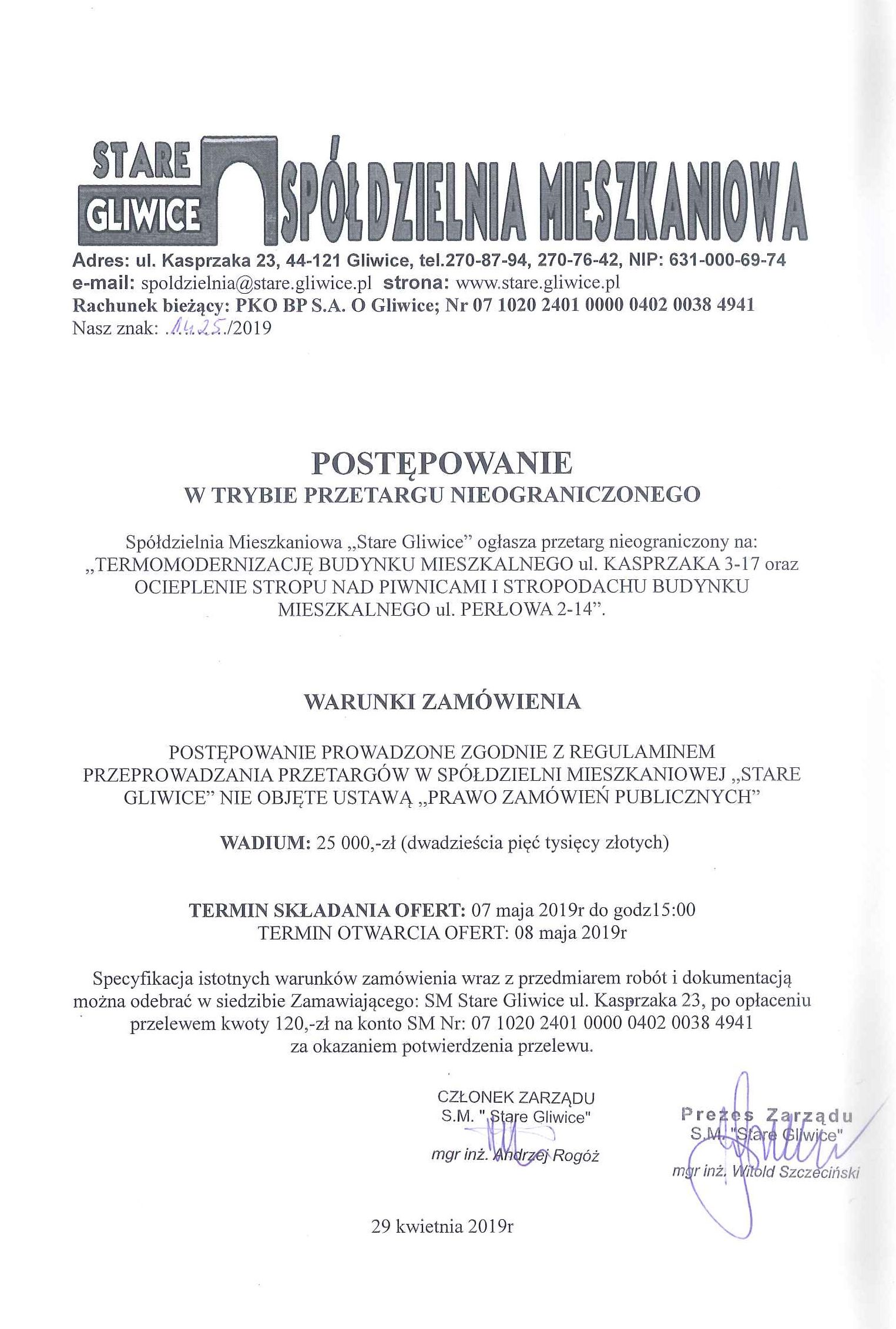 Przetarg Kasprzaka 3 17