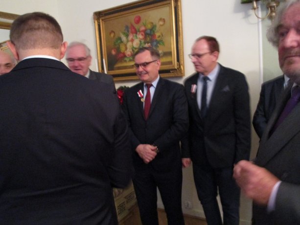 Odznaka KBiN im. Króla Kazimierza Wielkiego dla Spółdzielni „Stare Gliwice”