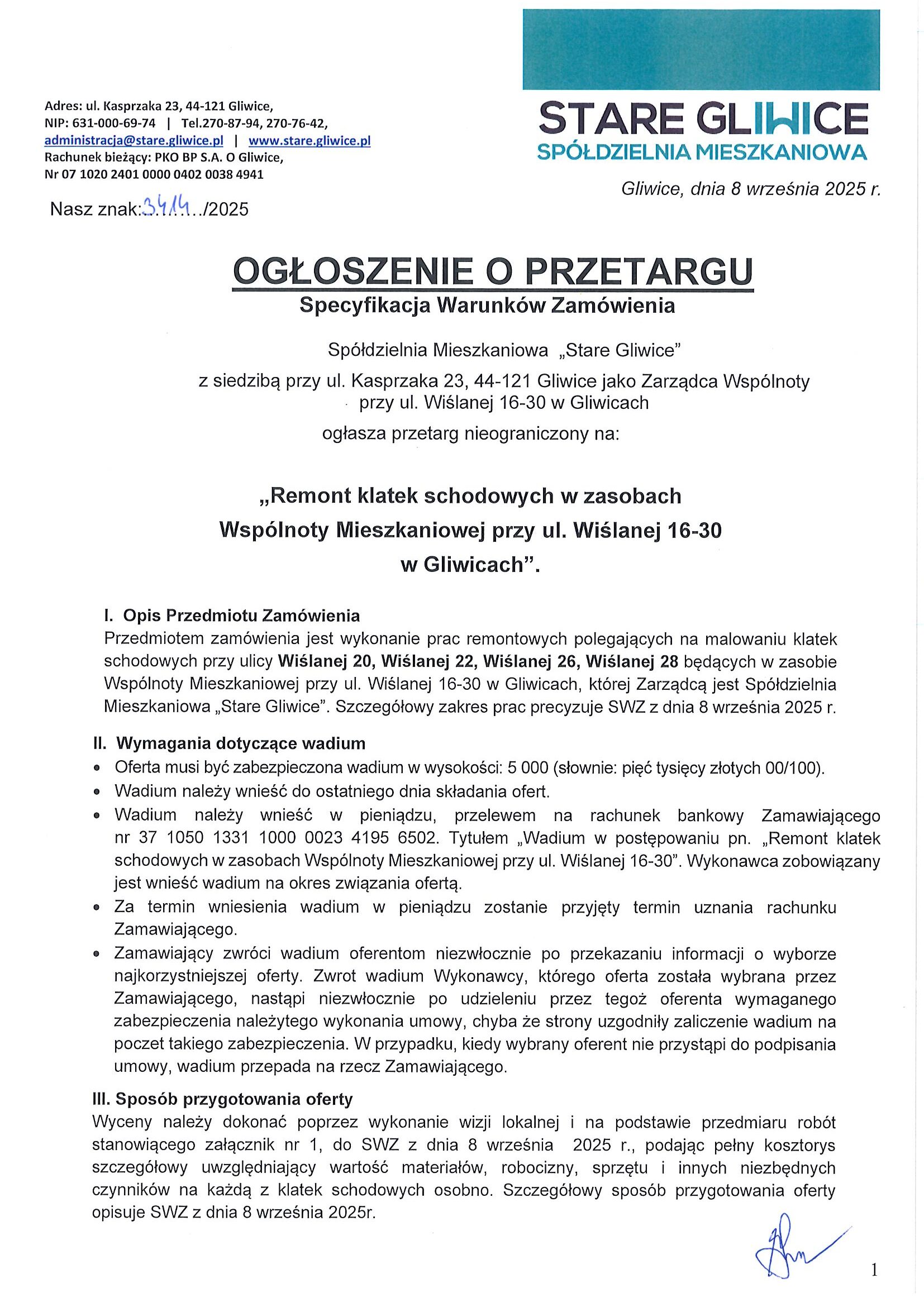 Wyciąg z ogłoszenia (2)